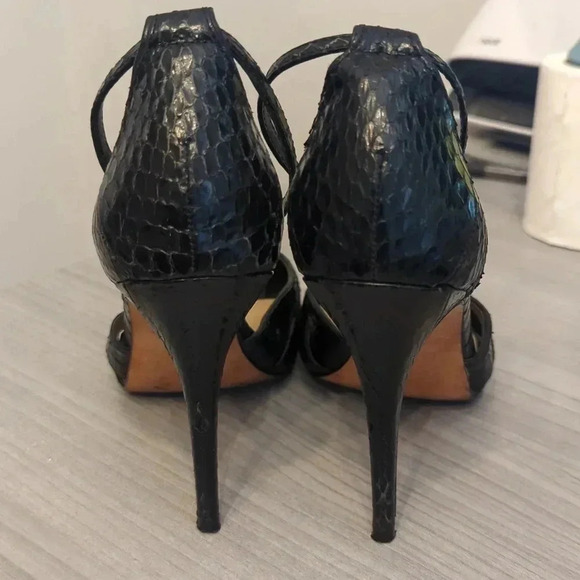 DIANE Von Furstenberg jemna snake skin heel - Picture 4 of 13